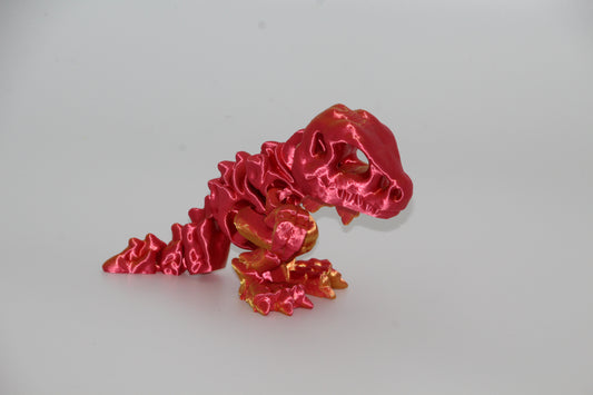 Lille skelet dino - Sassy saurus.