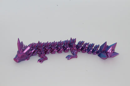 Krystaldrage med stor hale