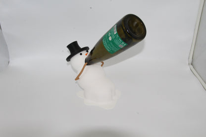 Vinholder. Drunk snowman edition