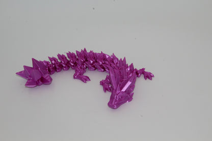 Krystaldrage med stor hale