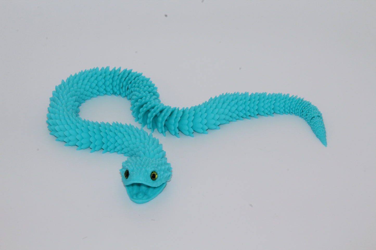 Slange med bevægelig mund