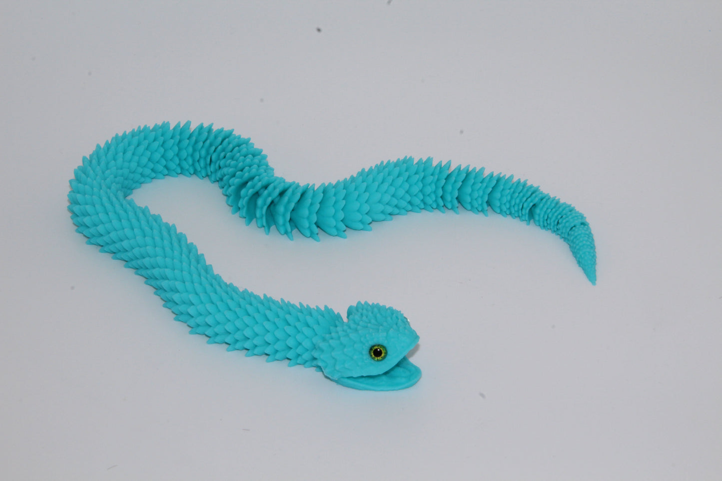 Slange med bevægelig mund