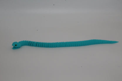 Slange med bevægelig mund