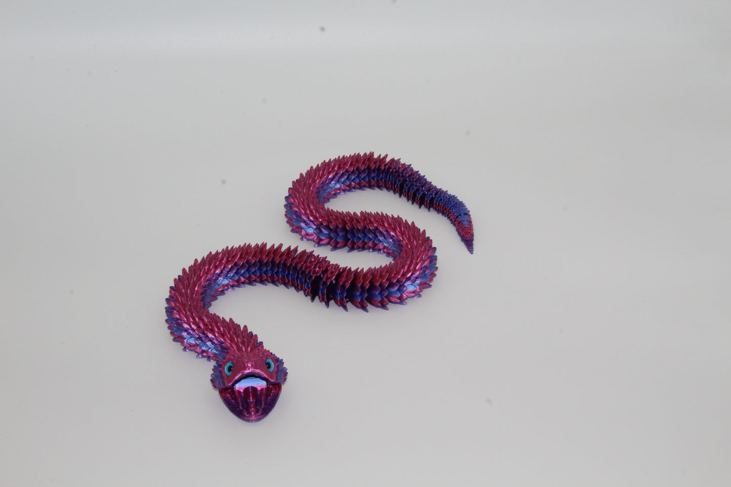 Slange med bevægelig mund