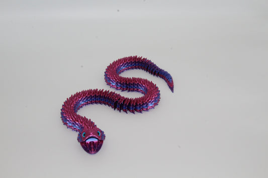 Slange med bevægelig mund