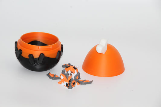 Halloween æg med drage